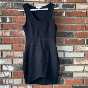 LF Women’s Black Sleeveless BODYCON Ribbed Dress🖤👗